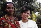 Kamala Harris with grandmother in Browns Town Jamaica