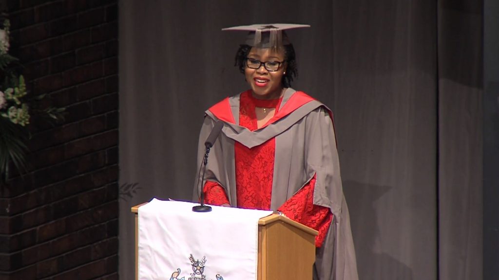 Kemesha Kelly Jamaican Named Valedictorian at UK University