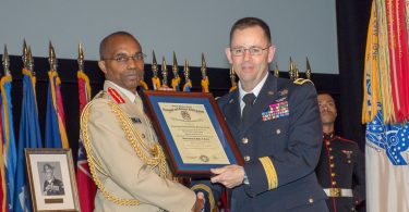 Chief of Jamaica Defense Staff Inducted into US CGSC International Hall of Fame