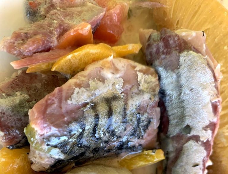 Mackerel Run Down Jamaican Food