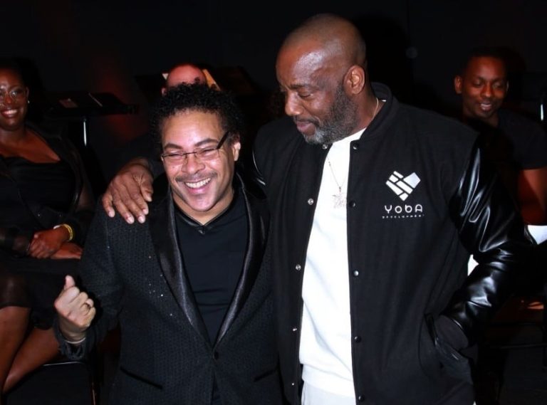 Malik Yoba and David Heron Celebrate Success of Against His Will