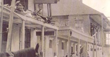 Kingston Post Office Townhall - Earthquake in Jamaica in 1907 - Photo provided to Jamaicans.com by Dr. John deMercado