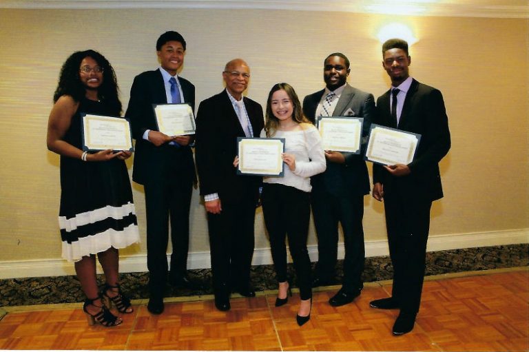 L-R: Danielle Clayton, Sean Fairclough, James Alston, Esq., Brenda Alves, Da'Jour Brown and William Phillips. Photo Credit: SherPatrick Photos