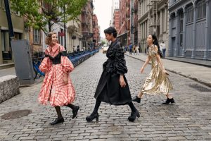Model of Jamaican Descent Featured in Nordstrom 2019 Fall Campaign Seen on Nee York City Billboard -1