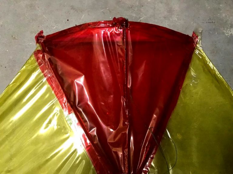 My Big Red Bajie Kite Jamaican kite