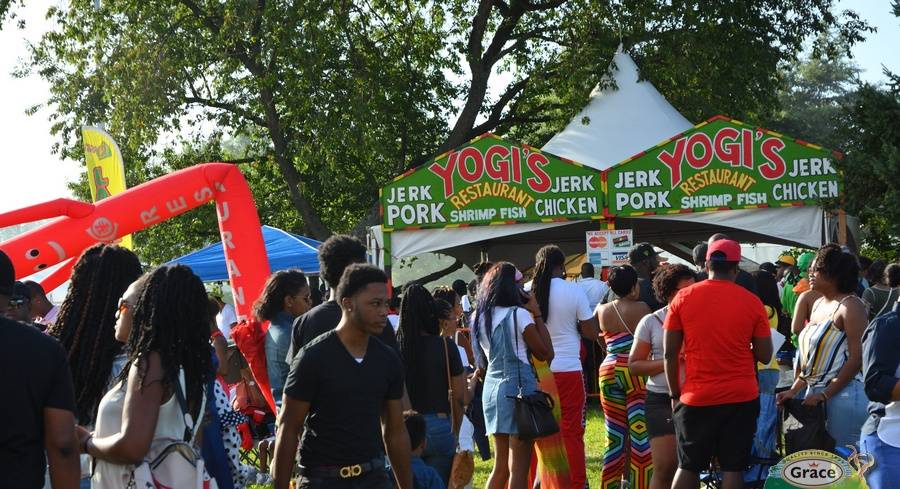 New York Biggest Caribbean Food and Music Festival - Grace Jamaican Jerk Festival NY