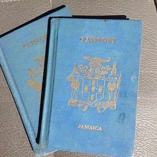 Old Jamaican Passport - Throwback Jamaican Passport