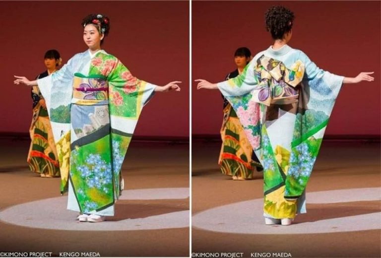 Olympic Kimono Designed by Japanese Designers Showcase Jamaica