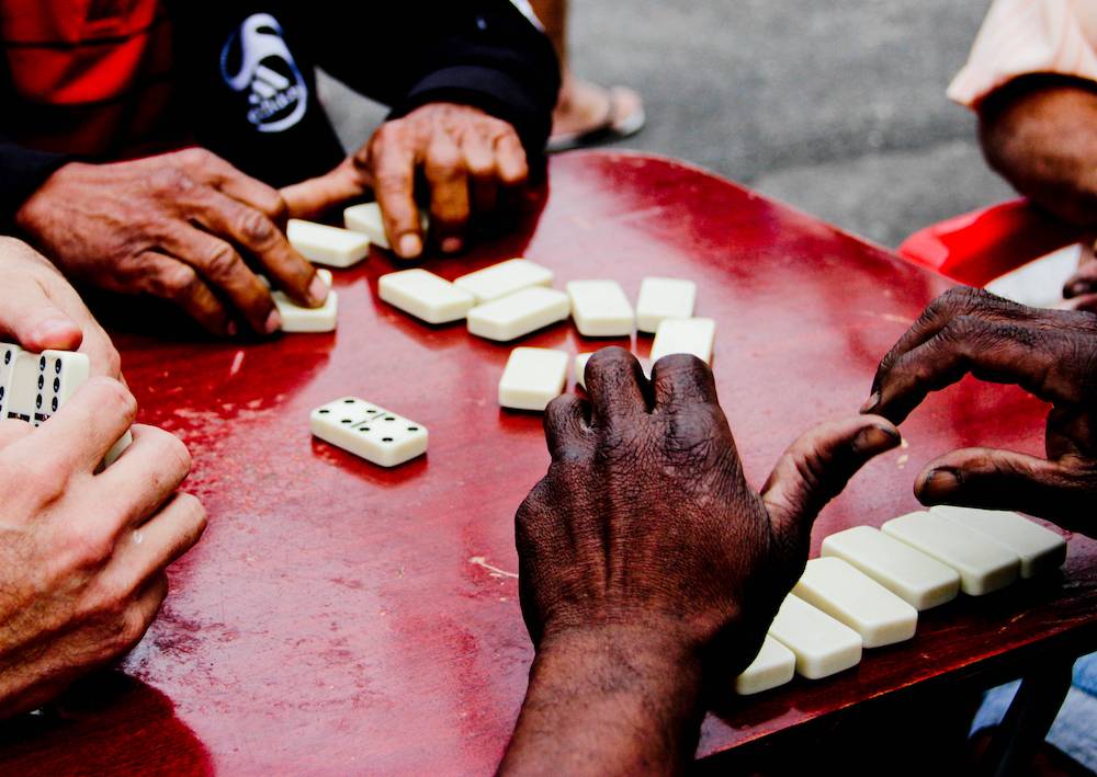 Playing Dominoes - Things Jamaicans Take Seriously