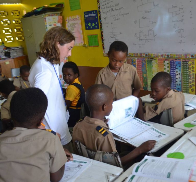 Rafe Cochran visits Chester Primary and Infant School in Jamaica