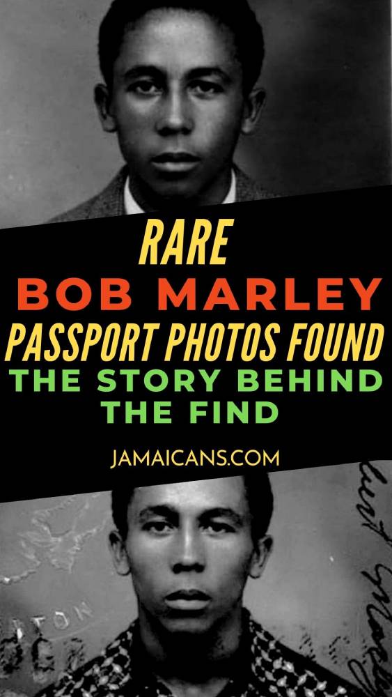 Rare Bob Marley Passport Photos Found The Story Behind the Find - PIN
