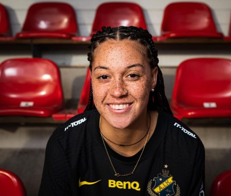 Reggae Girl Chinyelu Asher Signs with Swedish Football Team for 2022 Season