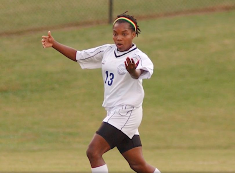 Reggae Girlz’s Hishamar Falconer First Jamaican Woman Inducted into