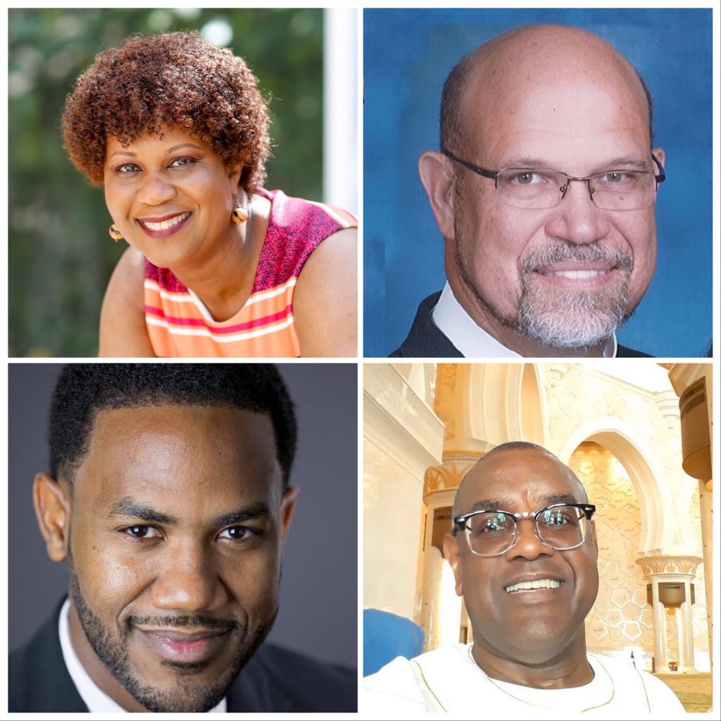 Rev Horace Ward, Pastor Norman Hemming, Dr Joan Muir, Craig Duncan - Jamaica Consulate hosts Prayer Line Support for victims of COVID-19
