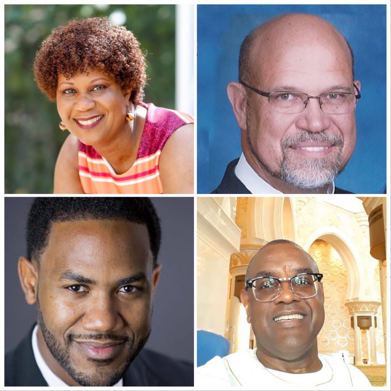 Rev Horace Ward, Pastor Norman Hemming, Dr Joan Muir, Craig Duncan - Jamaica Consulate hosts Prayer Line Support for victims of COVID-19