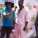 Richard Lue and Duane Henry star of NCIS at Jerk Festival NYC 2018 Launch