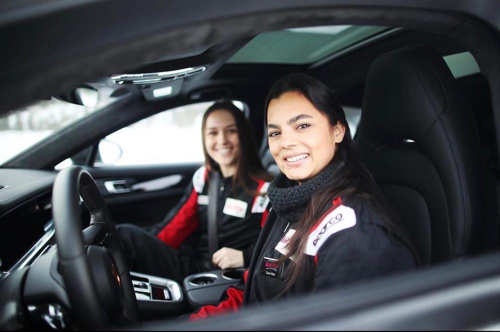 Sara Misir - Jamaican Formula Woman Driver - Driving in Sweden