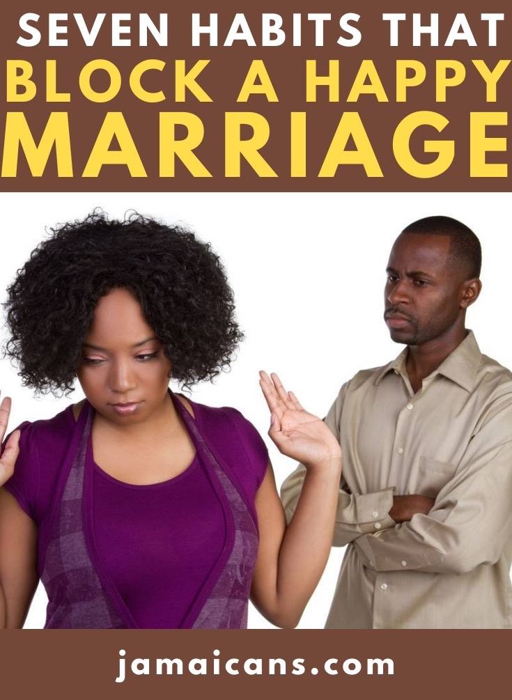 Seven Habits That Will Block A Happy Marriage PIN