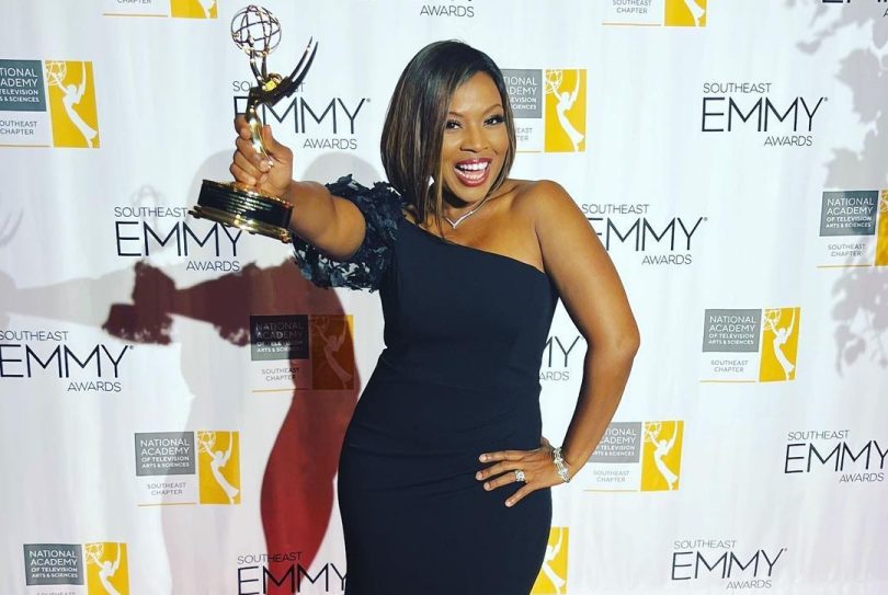 Jamaican American Tv Anchor Sharon Lawson Wins Emmy