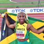 Acka エーシーケーエー アメスリフリンジトップス　sheller hyeon Shelly-Ann-Fraser-Pryce-