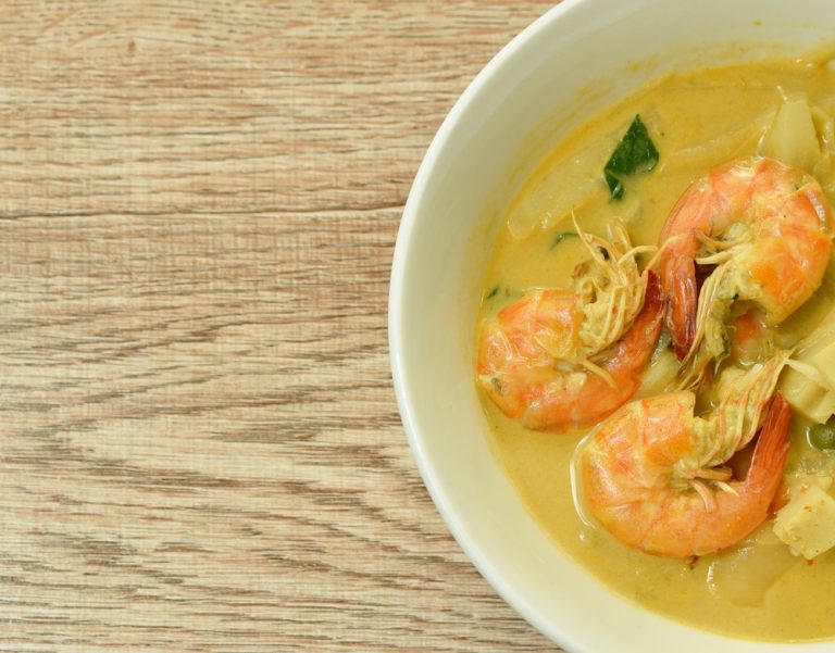 Shrimp in Coconut Cream Sauce