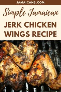 Simple Jamaican Jerk Chicken Wings Recipe