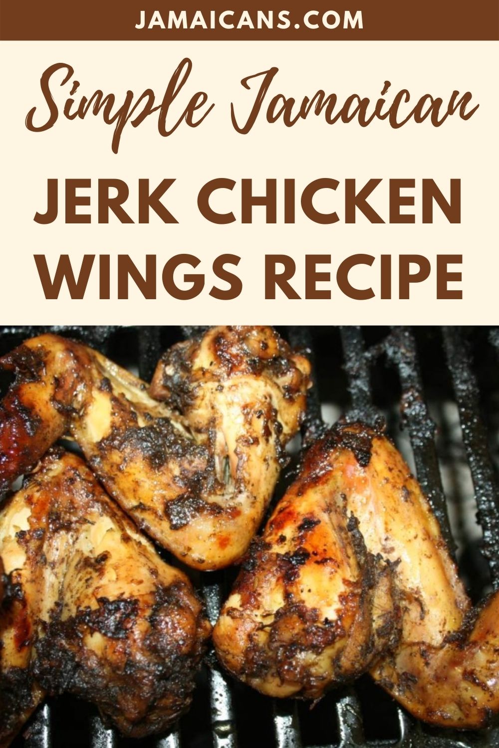 Simple Jerk Chicken Wings Jamaican Recipes