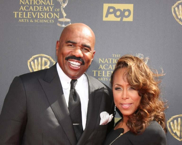 Steve Harvey and wife Marjorie Harvey