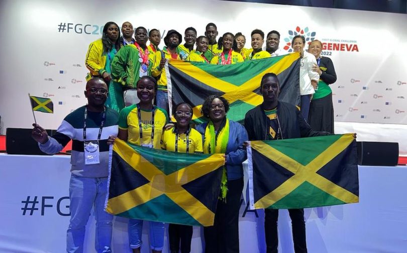 Team Jamaica Wins Silver Medal in Robotics Competition