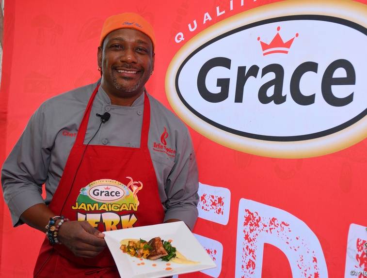 The Grace Jamaican Jerk Festival New York Celebrates 10th Anniversary Milestone Year of Jamaica 60th and Grace Foods 100th - Chef Irie