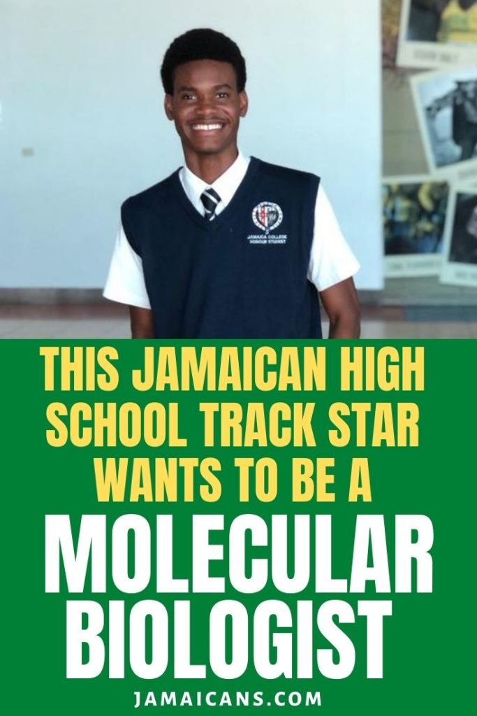 This Jamaican High School Track Star Wants to Be a Molecular Biologist - PIN
