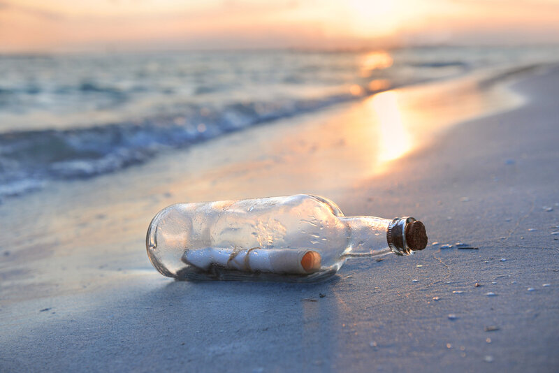 Three Messages in Bottles from Jamaica Found on Texas Beach