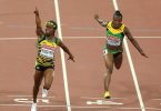 Top Jamaican Female Olympians - Shelly-Ann Fraser-Pryce and Veronica Campbell-Brown