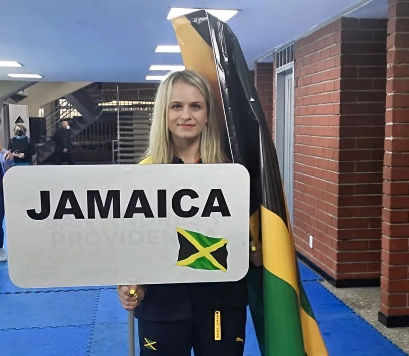 Ukraine-Born Valentyna Zolotarova Brings Home Jamaica First Medal in Womens Karate