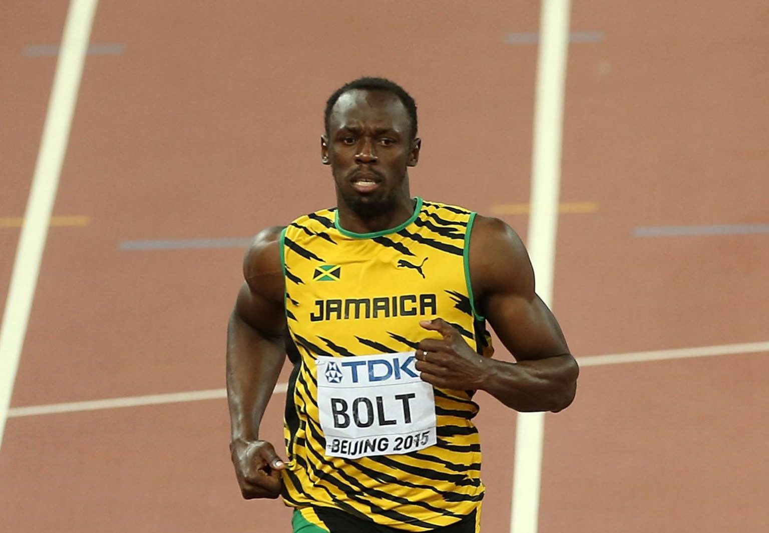 World’s Fastest Man Usain Bolt Gets Back on The Track at “Run The World