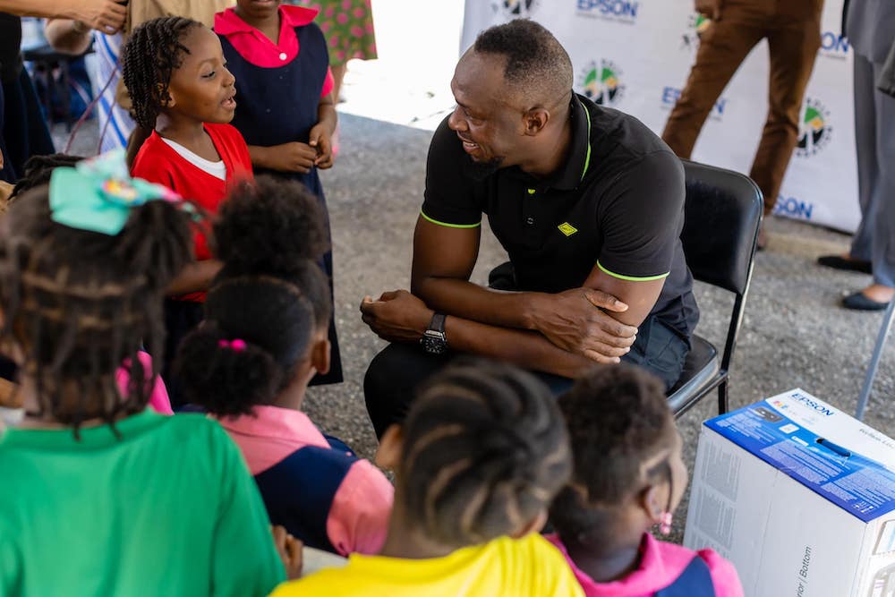 Usain Bolt Foundation Donates Printers to Jamaican Primary Schools 3