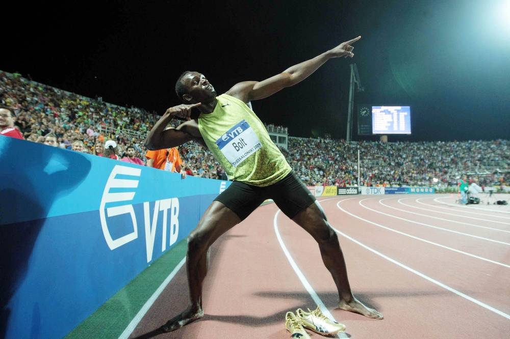 Usain Bolt Jamaican Sprinter Fastest Man Alive