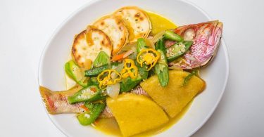 Usain Bolt Opens Jamaican Restaurant in London - Jamaican Steamed Fish