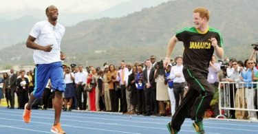 Usain Bolt vs Prince Harry Race most a popular Royals video on YouTube