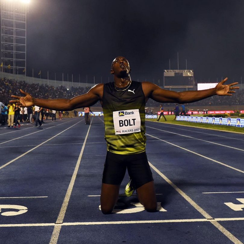 Usain Bolt wins Last Race in Jamaica