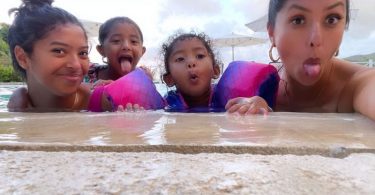 Vanessa Bryant and Kids Vacation in Jamaica