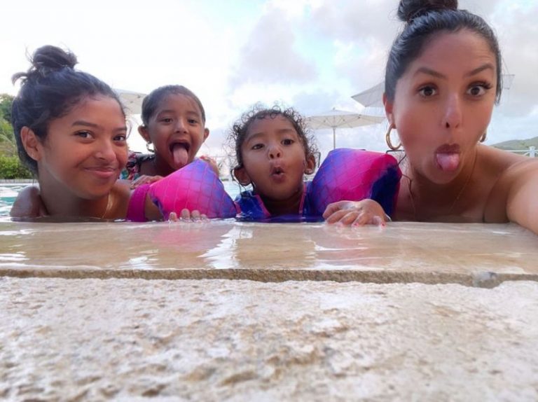 Vanessa Bryant and Kids Vacation in Jamaica