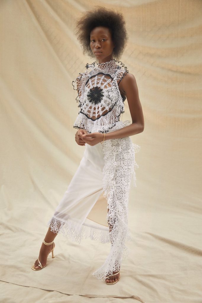 Vogue Features Collaboration between Jamaican-Born Designer and Jamaican Crochet Artisans - Diotima Summer 21 - 1