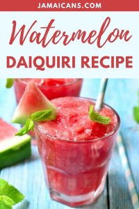 Watermelon Daiquiri Recipe