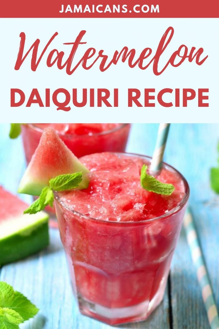 Watermelon Daiquiri Recipe - Jamaicans and Jamaica - Jamaicans.com