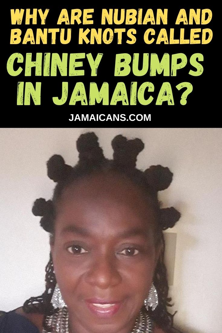 Why Are Nubian and Bantu Knots Called Chiney Bumps in Jamaica - PIN