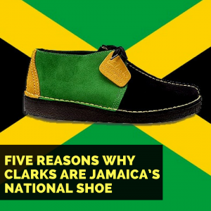 jamaican black suede clarks