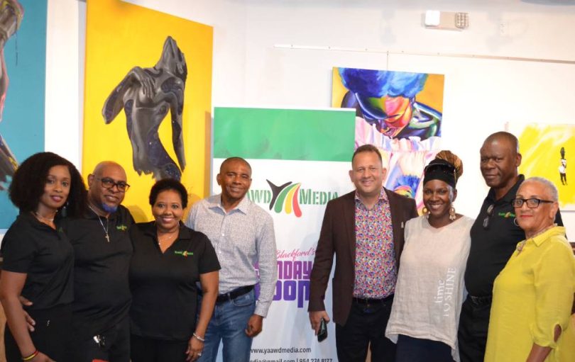 Yaawd Media Launch and Concert in South Florida_Olivere Brown_Judy Brown_Eddy Edwards_Consul General Oliver Mair_Richard Blackford_Calibe Thompson_Cheryl Wynter