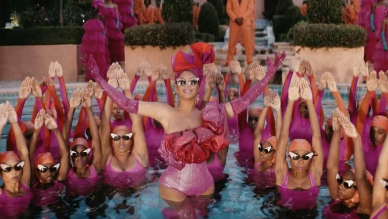 Beyonce's film featured Jamaican syncronized swimmers