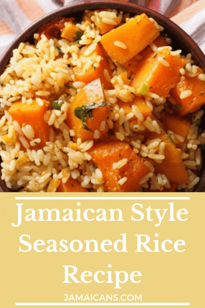 Jamaican Style Seasoned Rice Recipe Jamaicans And Jamaica 0423